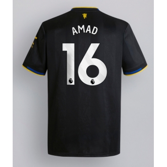 Billige Fotballdrakt Manchester United Amad Diallo #16 Replika Tredjedrakt 2025-26 Kortermet